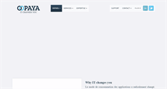 Desktop Screenshot of oopaya.com